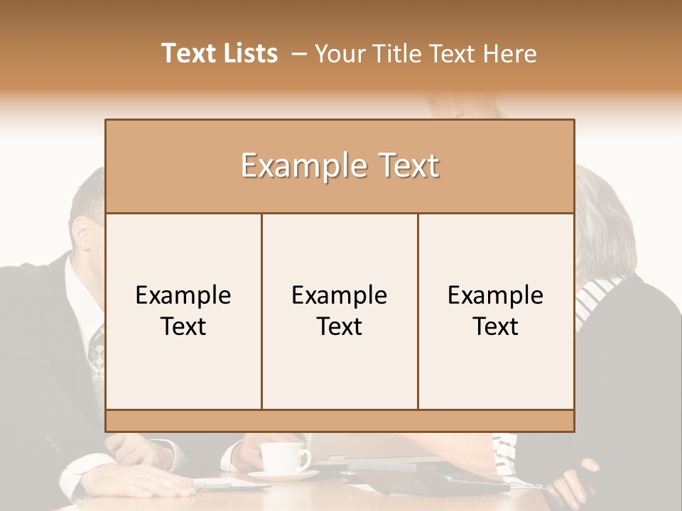 People Caucasian Womans PowerPoint Template