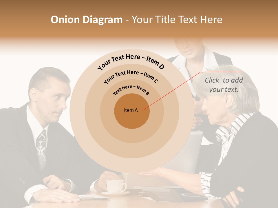 People Caucasian Womans PowerPoint Template