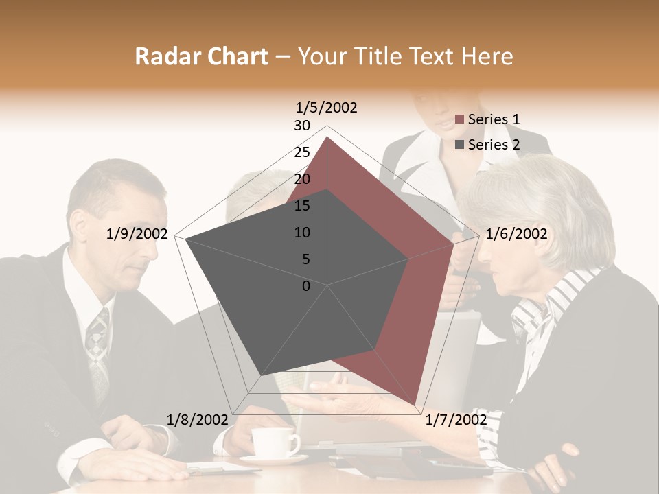 People Caucasian Womans PowerPoint Template