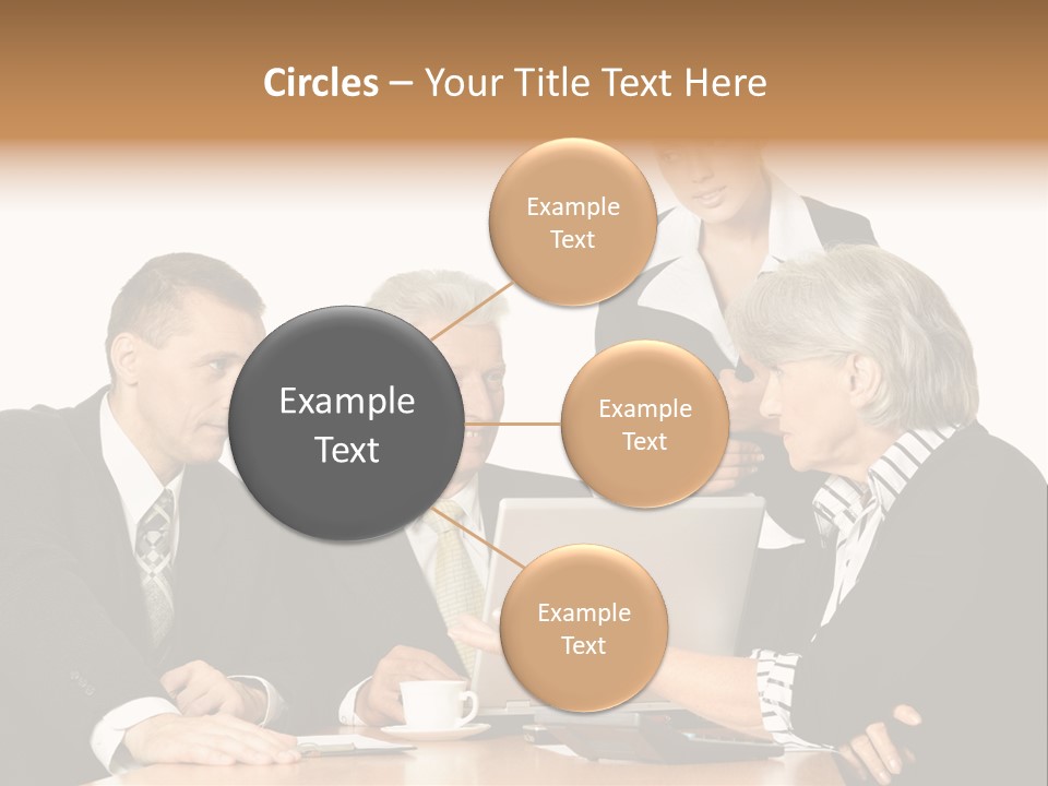 People Caucasian Womans PowerPoint Template