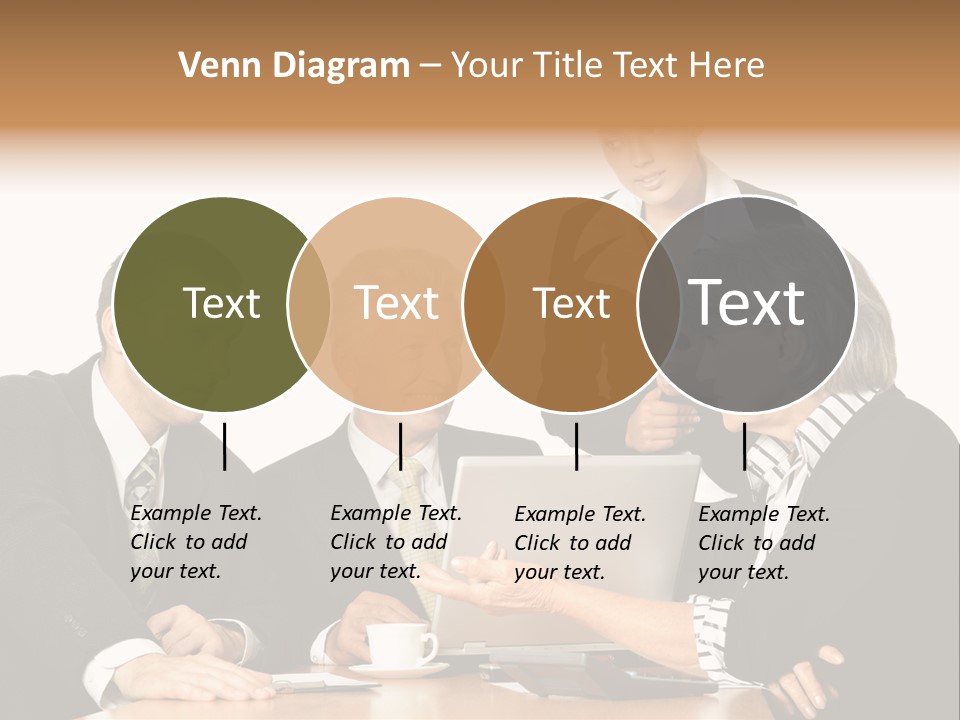 People Caucasian Womans PowerPoint Template