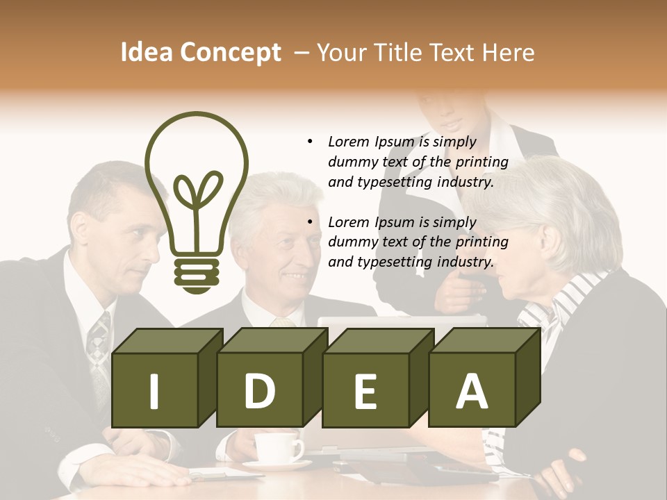 People Caucasian Womans PowerPoint Template