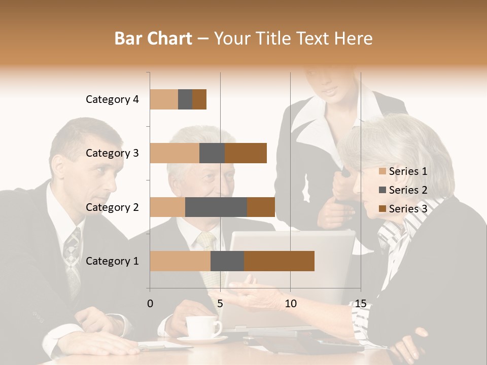 People Caucasian Womans PowerPoint Template