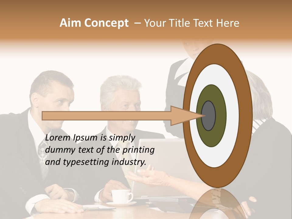 People Caucasian Womans PowerPoint Template