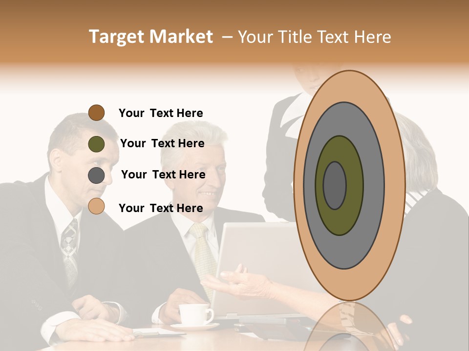 People Caucasian Womans PowerPoint Template