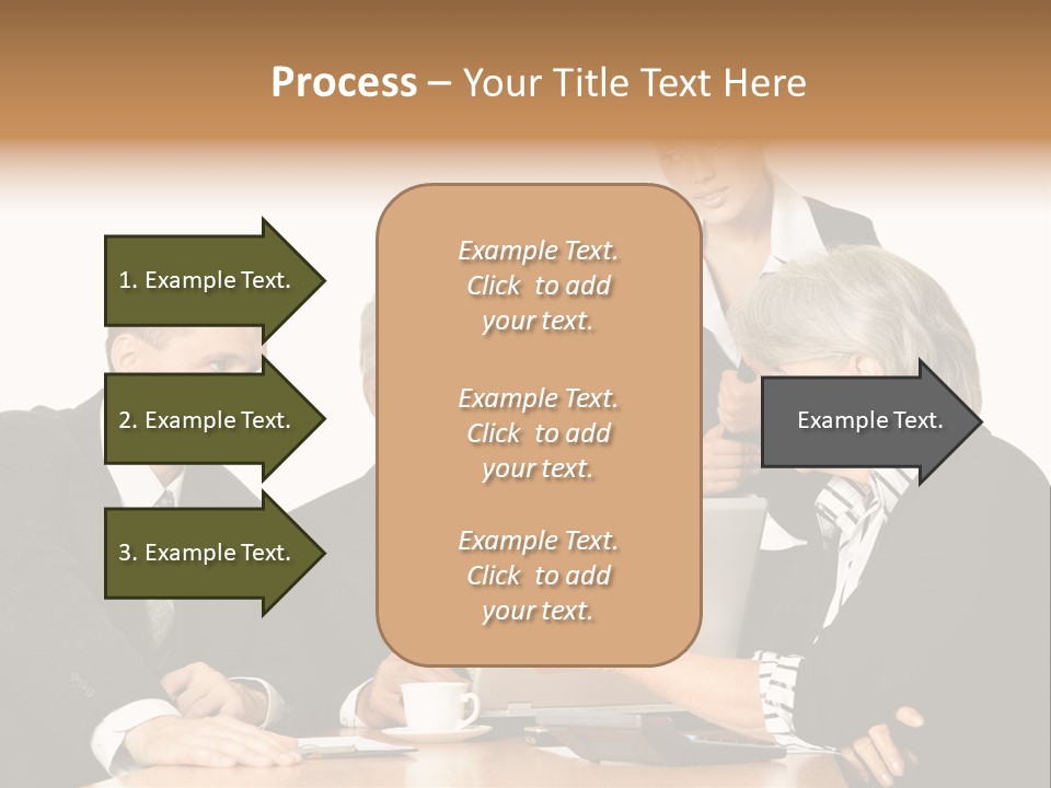 People Caucasian Womans PowerPoint Template