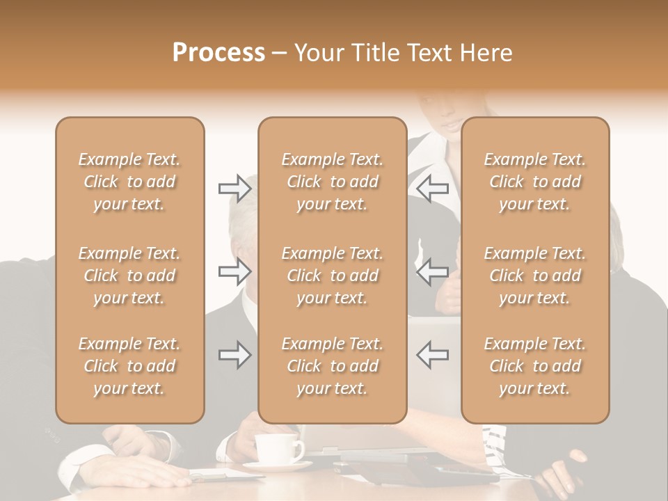 People Caucasian Womans PowerPoint Template