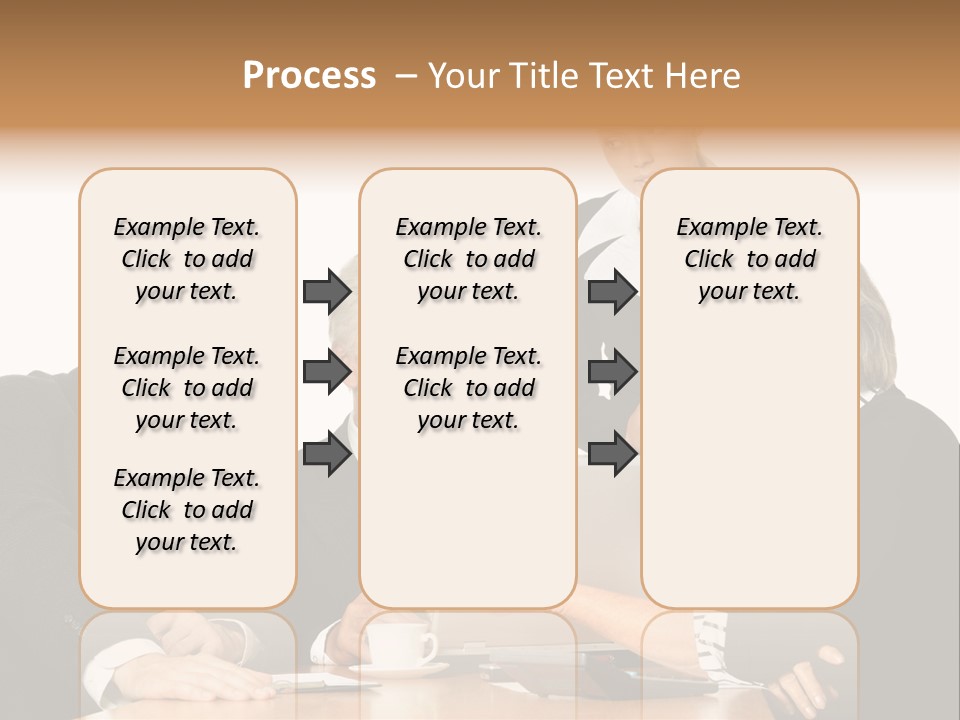 People Caucasian Womans PowerPoint Template