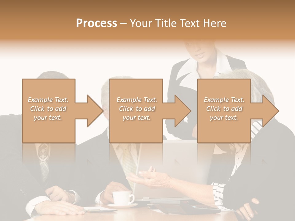 People Caucasian Womans PowerPoint Template