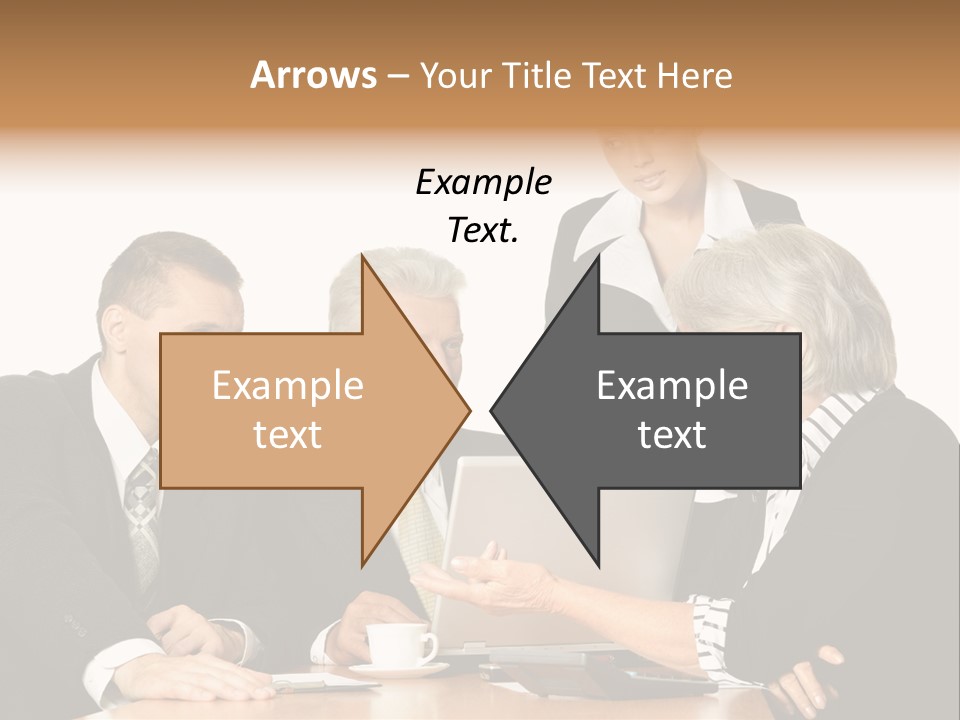 People Caucasian Womans PowerPoint Template