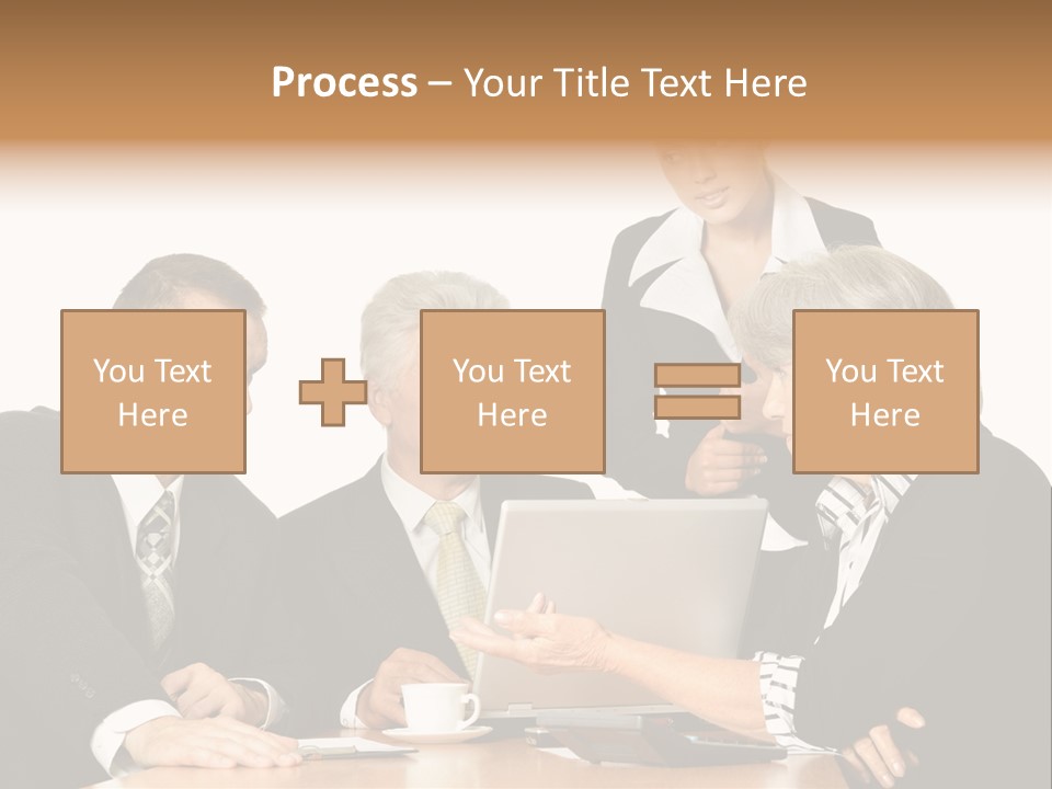 People Caucasian Womans PowerPoint Template