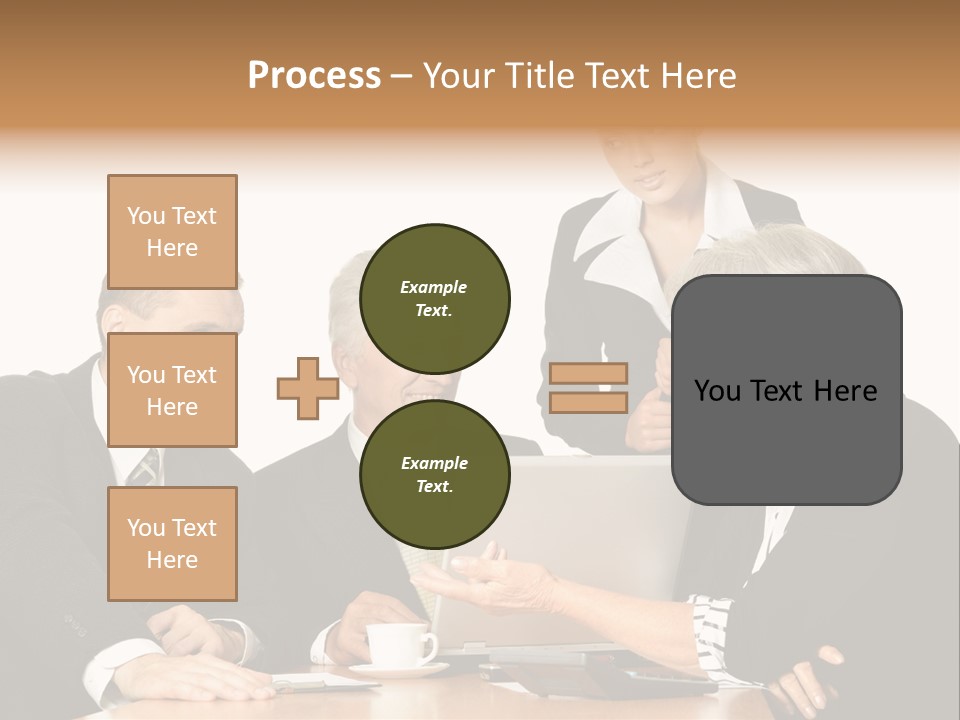People Caucasian Womans PowerPoint Template