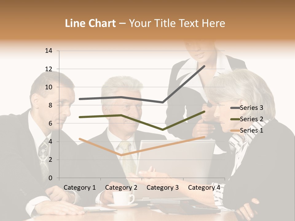 People Caucasian Womans PowerPoint Template