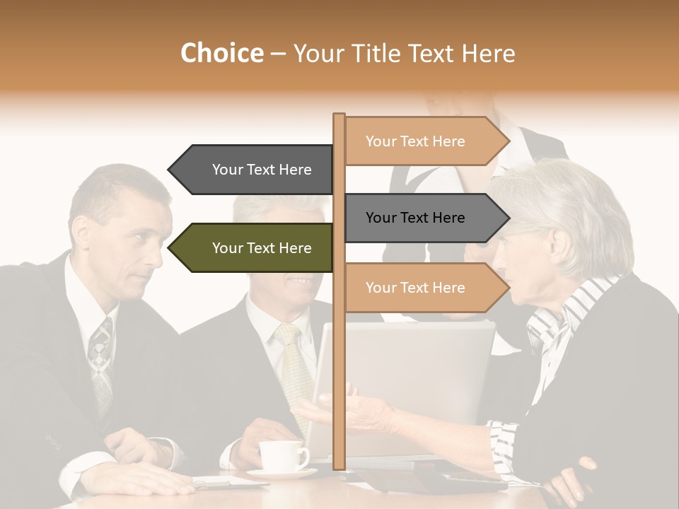 People Caucasian Womans PowerPoint Template