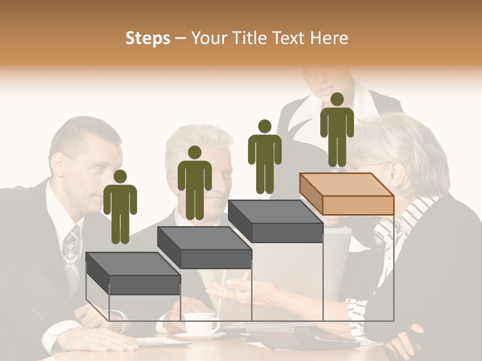 People Caucasian Womans PowerPoint Template