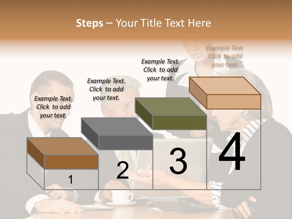 People Caucasian Womans PowerPoint Template