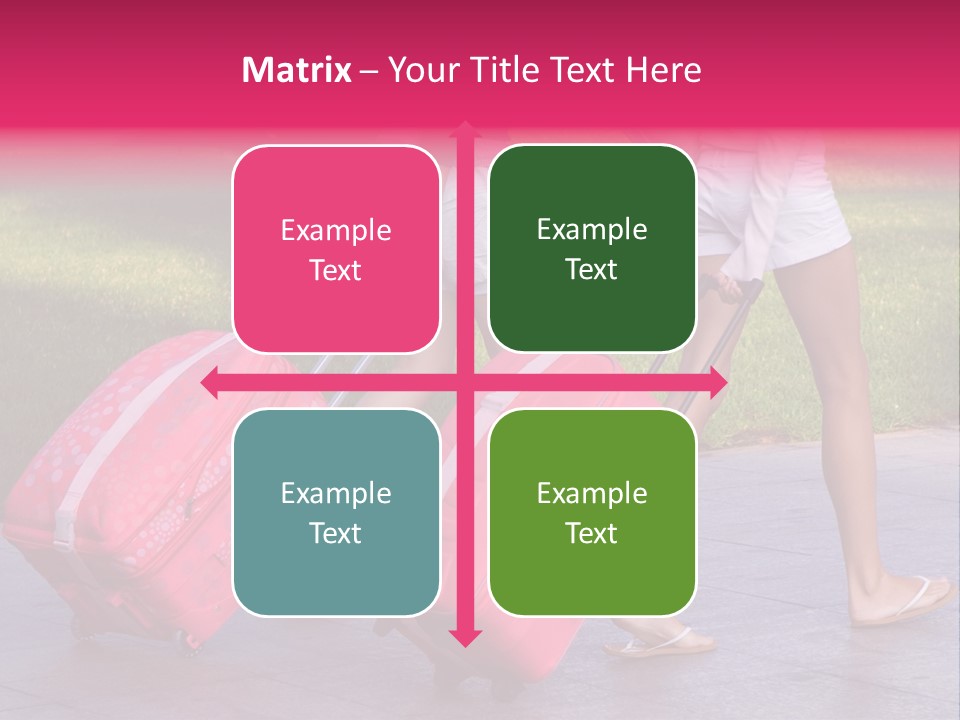 Pink Vacation Travel PowerPoint Template