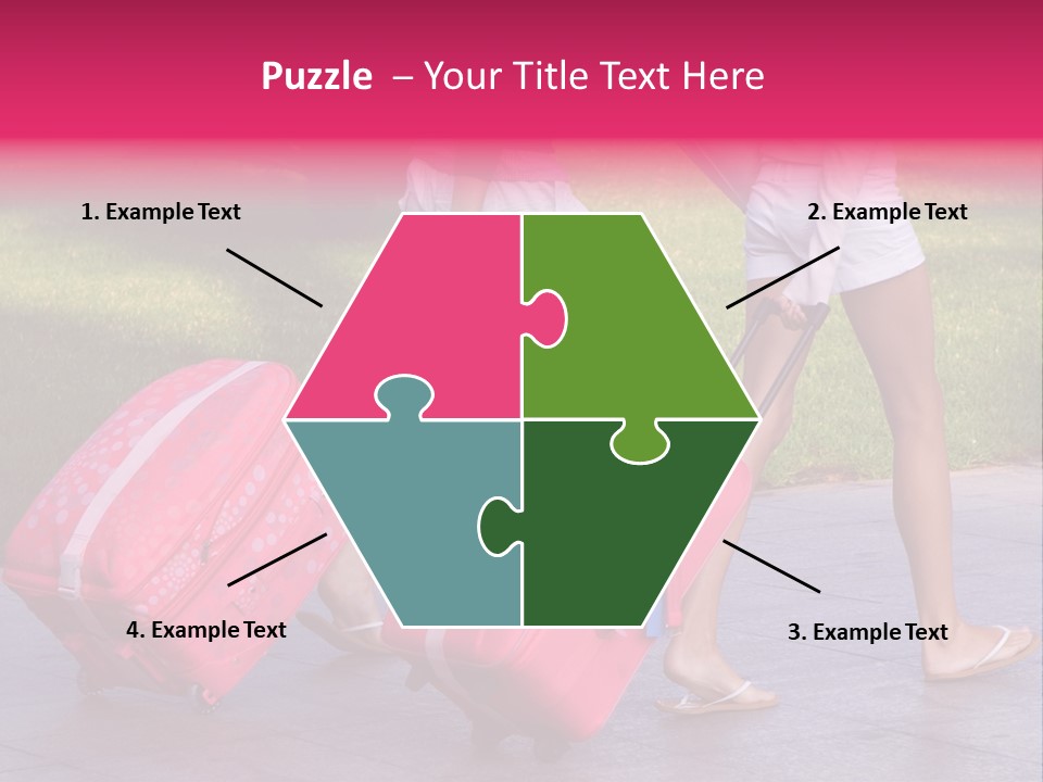 Pink Vacation Travel PowerPoint Template