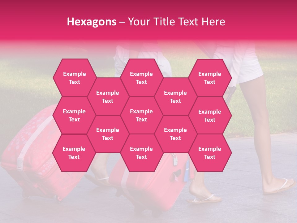 Pink Vacation Travel PowerPoint Template