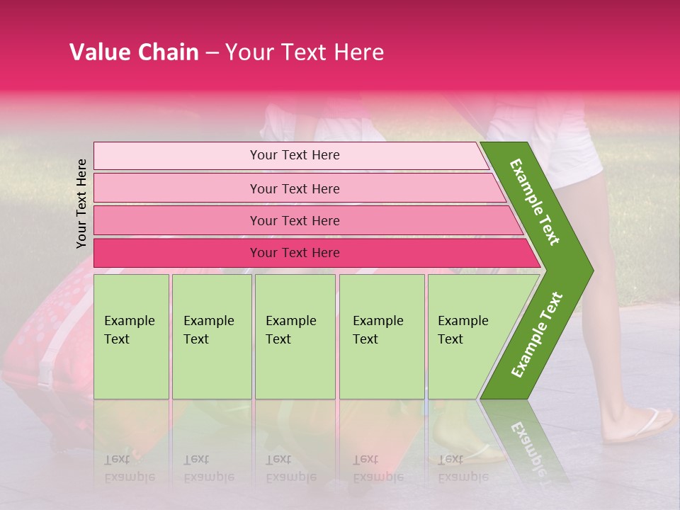 Pink Vacation Travel PowerPoint Template