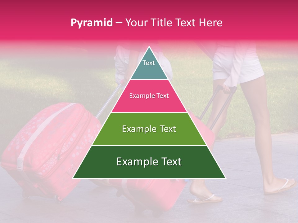 Pink Vacation Travel PowerPoint Template