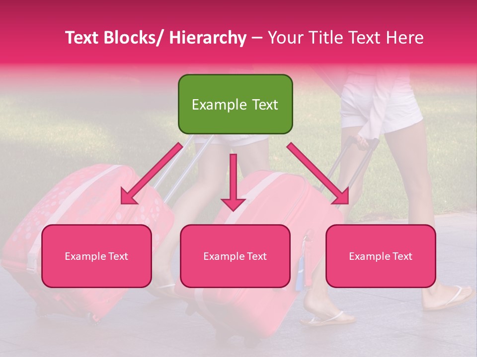 Pink Vacation Travel PowerPoint Template