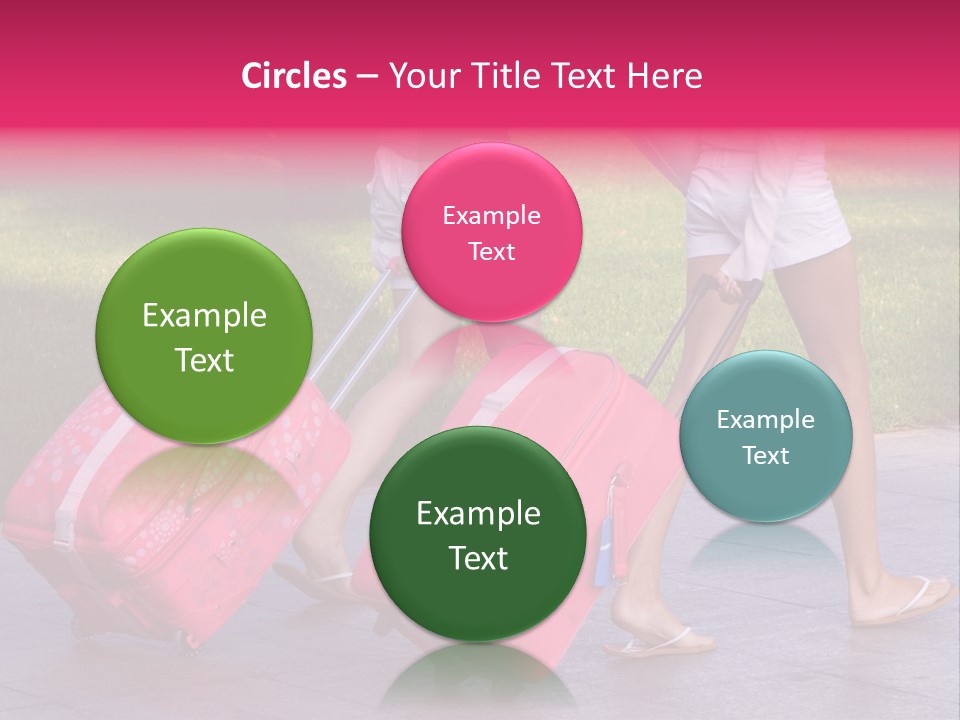 Pink Vacation Travel PowerPoint Template