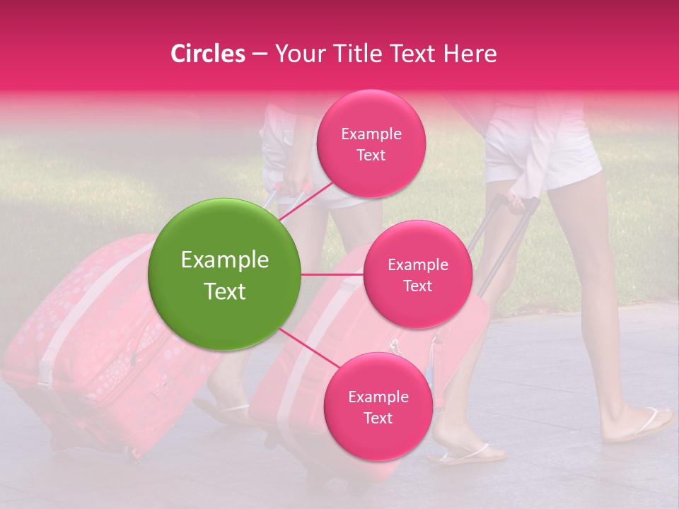 Pink Vacation Travel PowerPoint Template