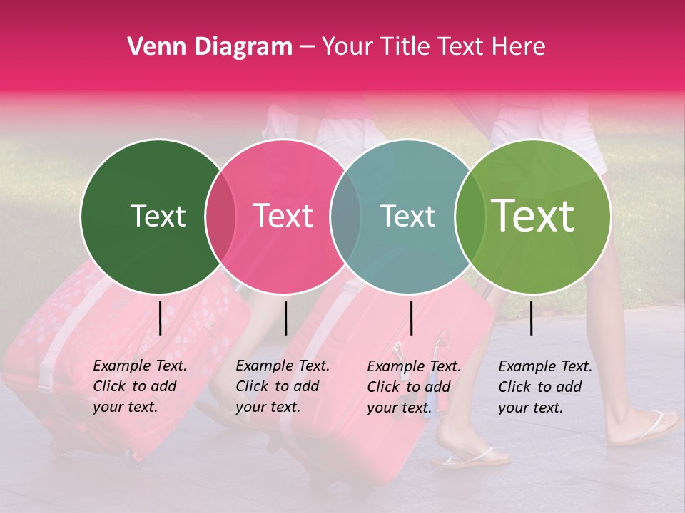 Pink Vacation Travel PowerPoint Template