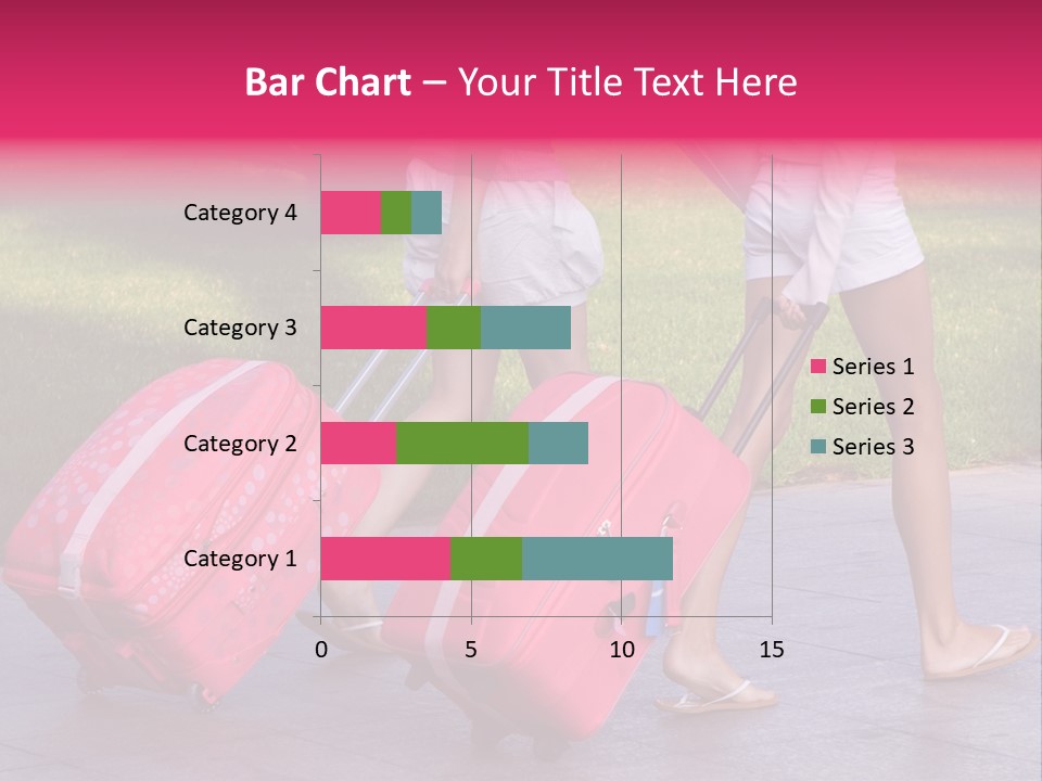 Pink Vacation Travel PowerPoint Template