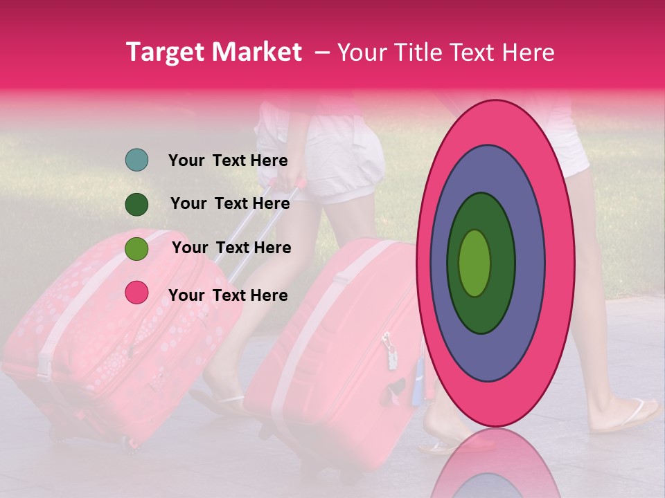 Pink Vacation Travel PowerPoint Template