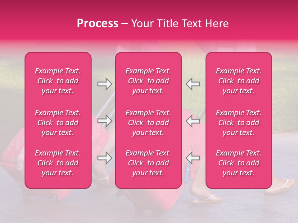 Pink Vacation Travel PowerPoint Template