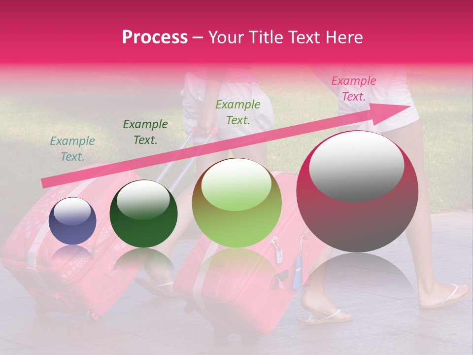 Pink Vacation Travel PowerPoint Template