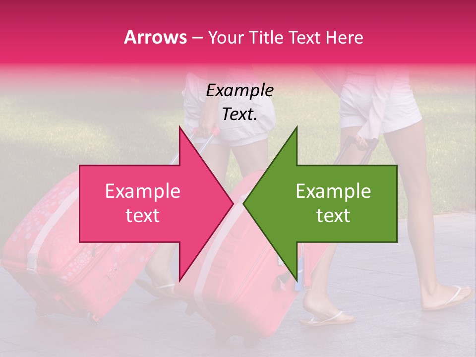 Pink Vacation Travel PowerPoint Template