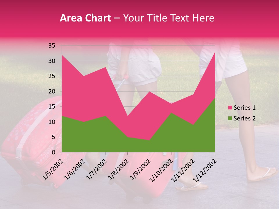 Pink Vacation Travel PowerPoint Template