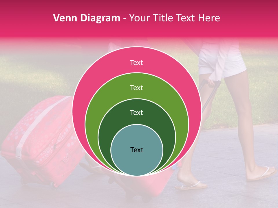 Pink Vacation Travel PowerPoint Template
