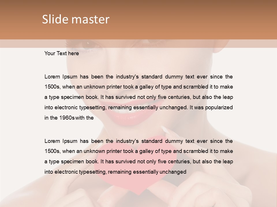 Hand Woman Day PowerPoint Template