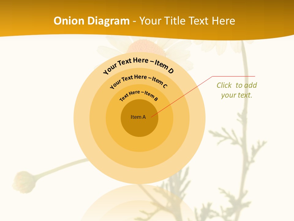 Herb Chamomile Green PowerPoint Template