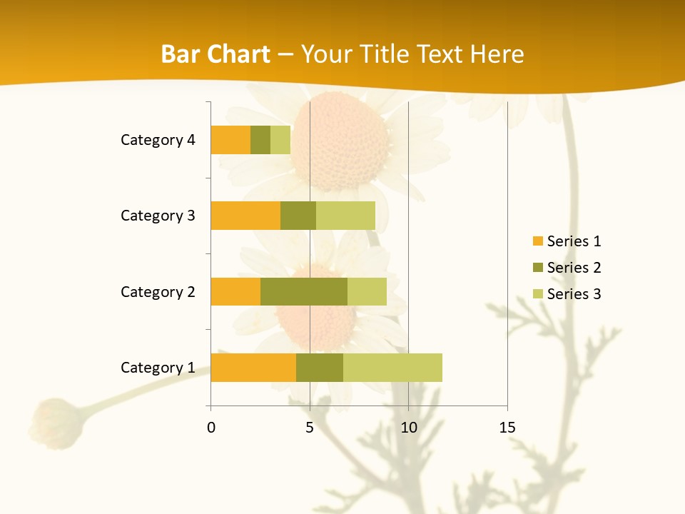 Herb Chamomile Green PowerPoint Template