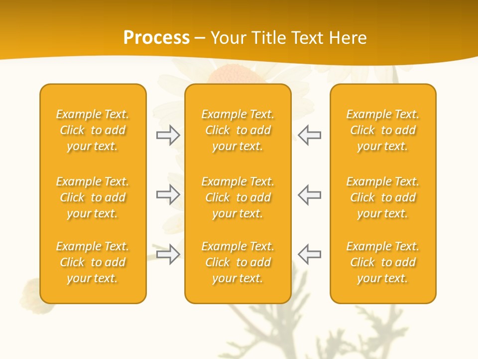 Herb Chamomile Green PowerPoint Template