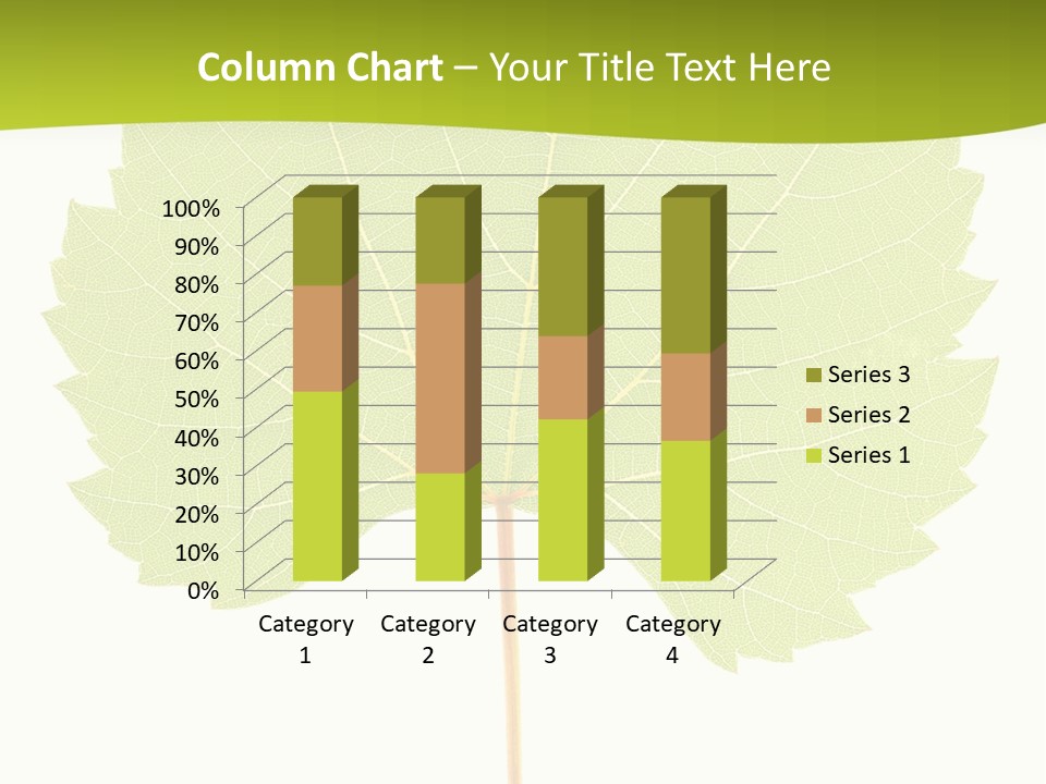 Botany Foliage Fly PowerPoint Template