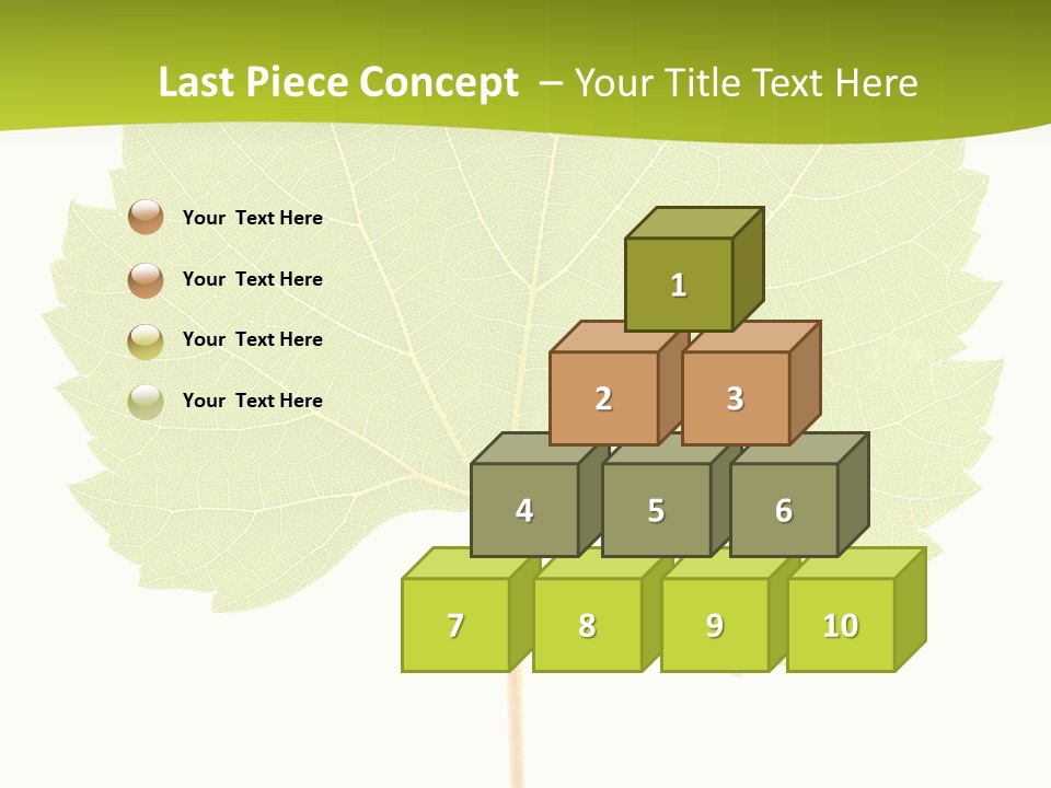 Botany Foliage Fly PowerPoint Template