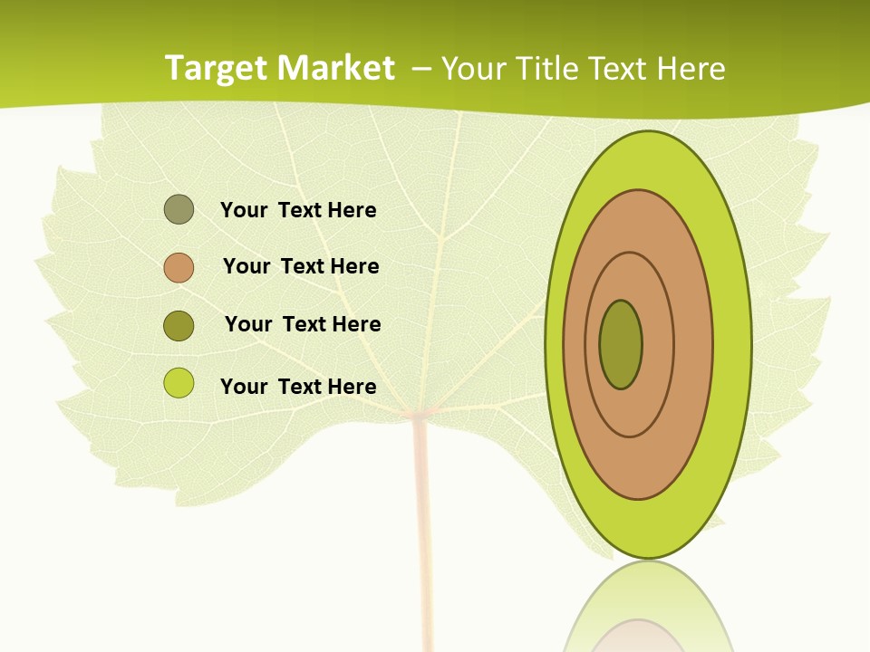 Botany Foliage Fly PowerPoint Template