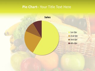 Apples Vegetables Tropical PowerPoint Template
