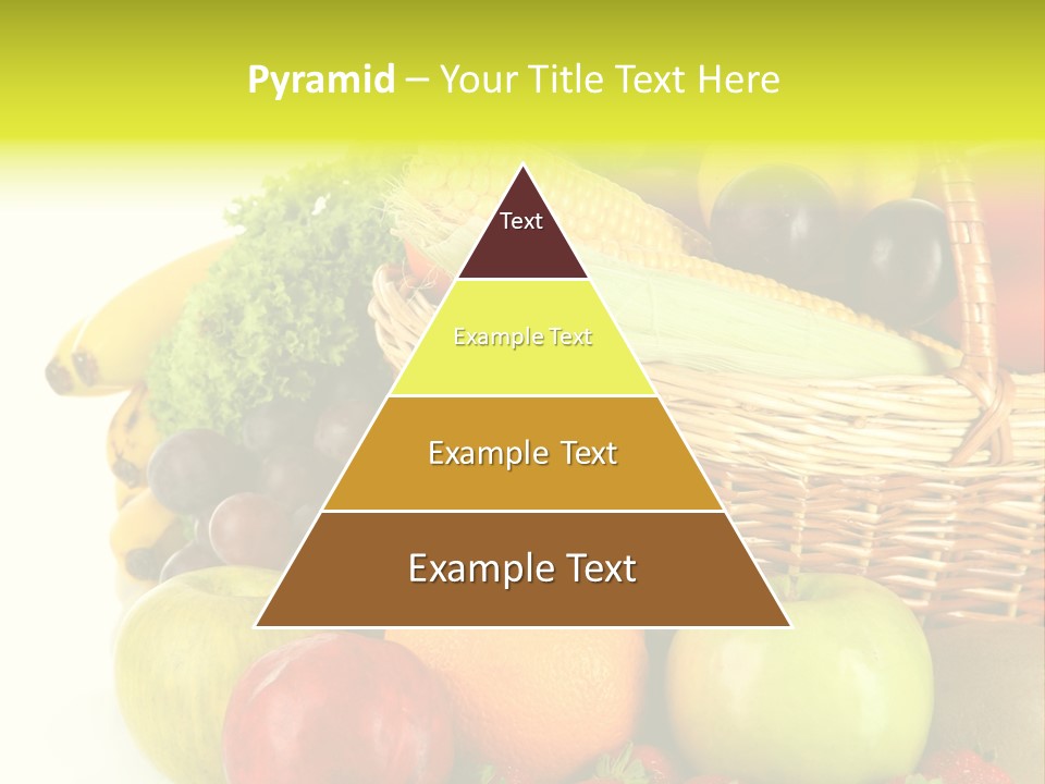 Apples Vegetables Tropical PowerPoint Template