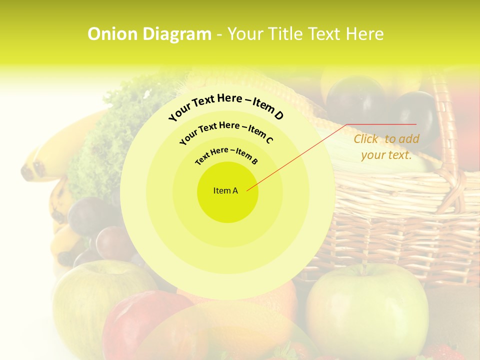 Apples Vegetables Tropical PowerPoint Template