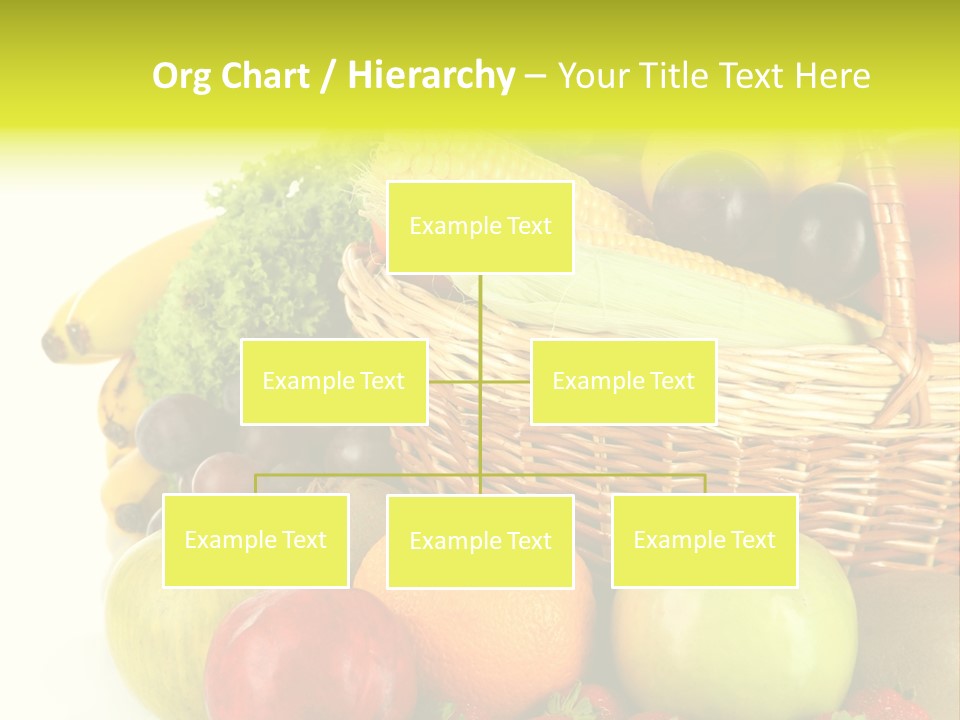 Apples Vegetables Tropical PowerPoint Template