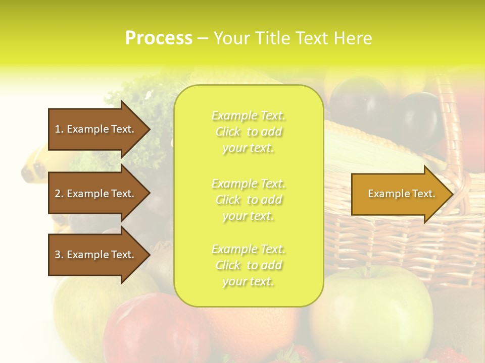 Apples Vegetables Tropical PowerPoint Template