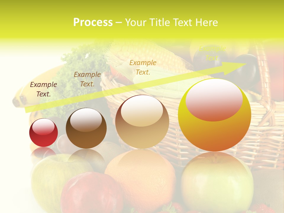Apples Vegetables Tropical PowerPoint Template
