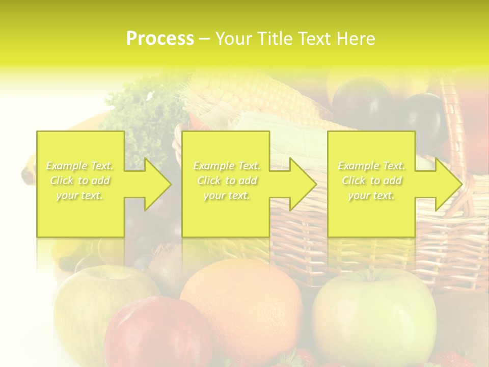Apples Vegetables Tropical PowerPoint Template